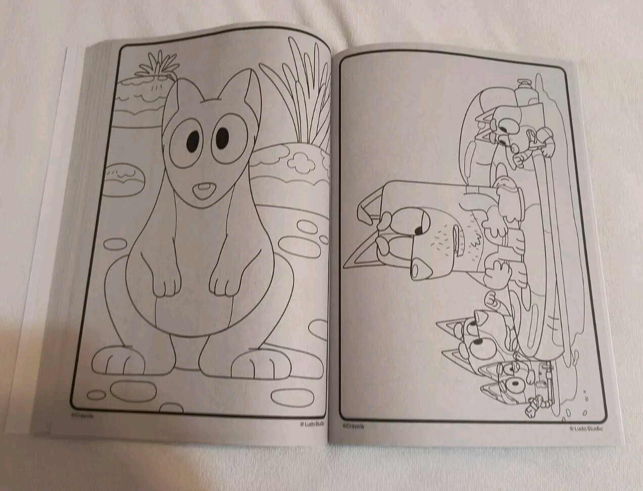 Crayola BLUEY Jumbo Coloring & Activity Book 96 Pages with Sticker Sheet New!