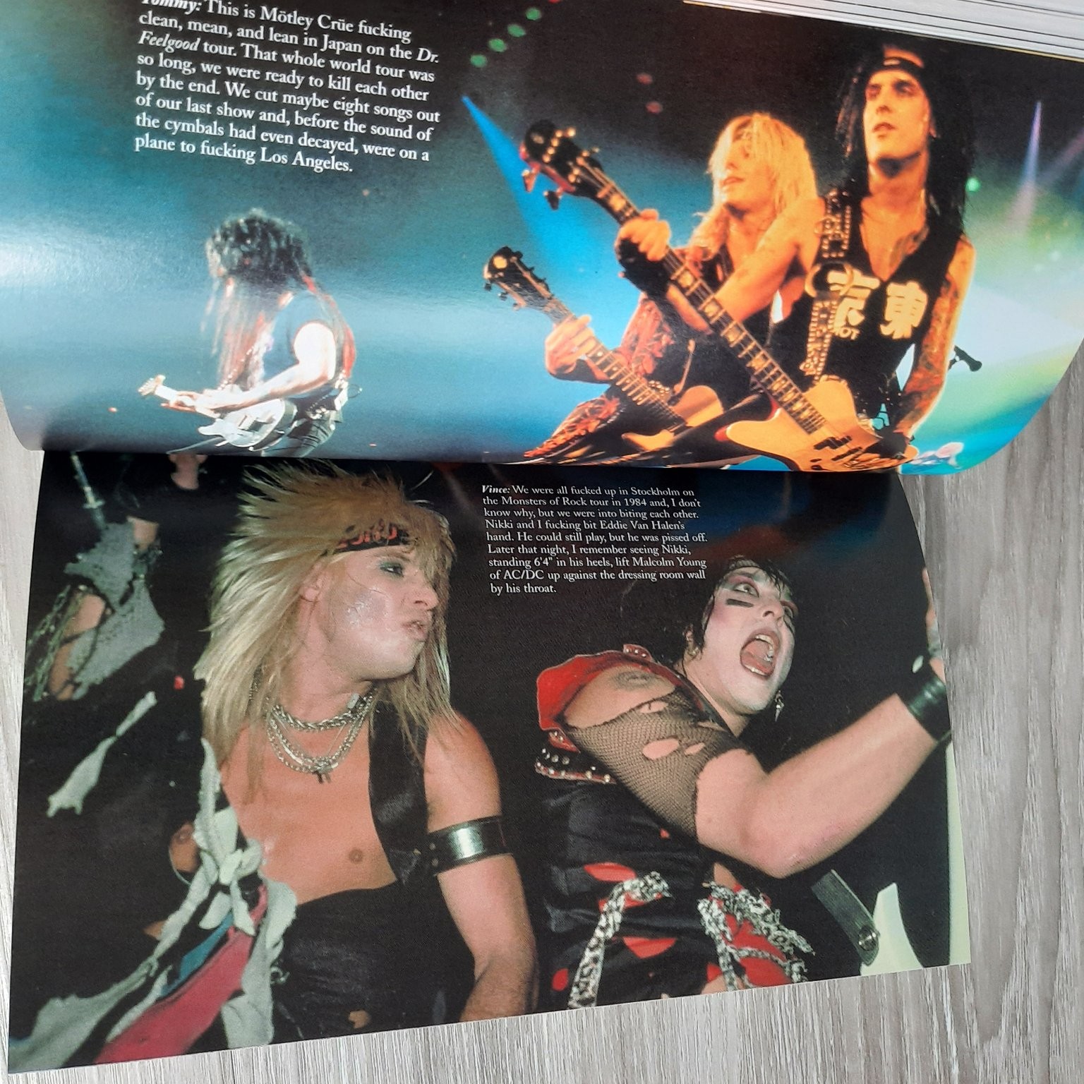 The Dirt Mötley Crüe Neil Strauss 2002 1st Paperback Rock Biography Dey St.
