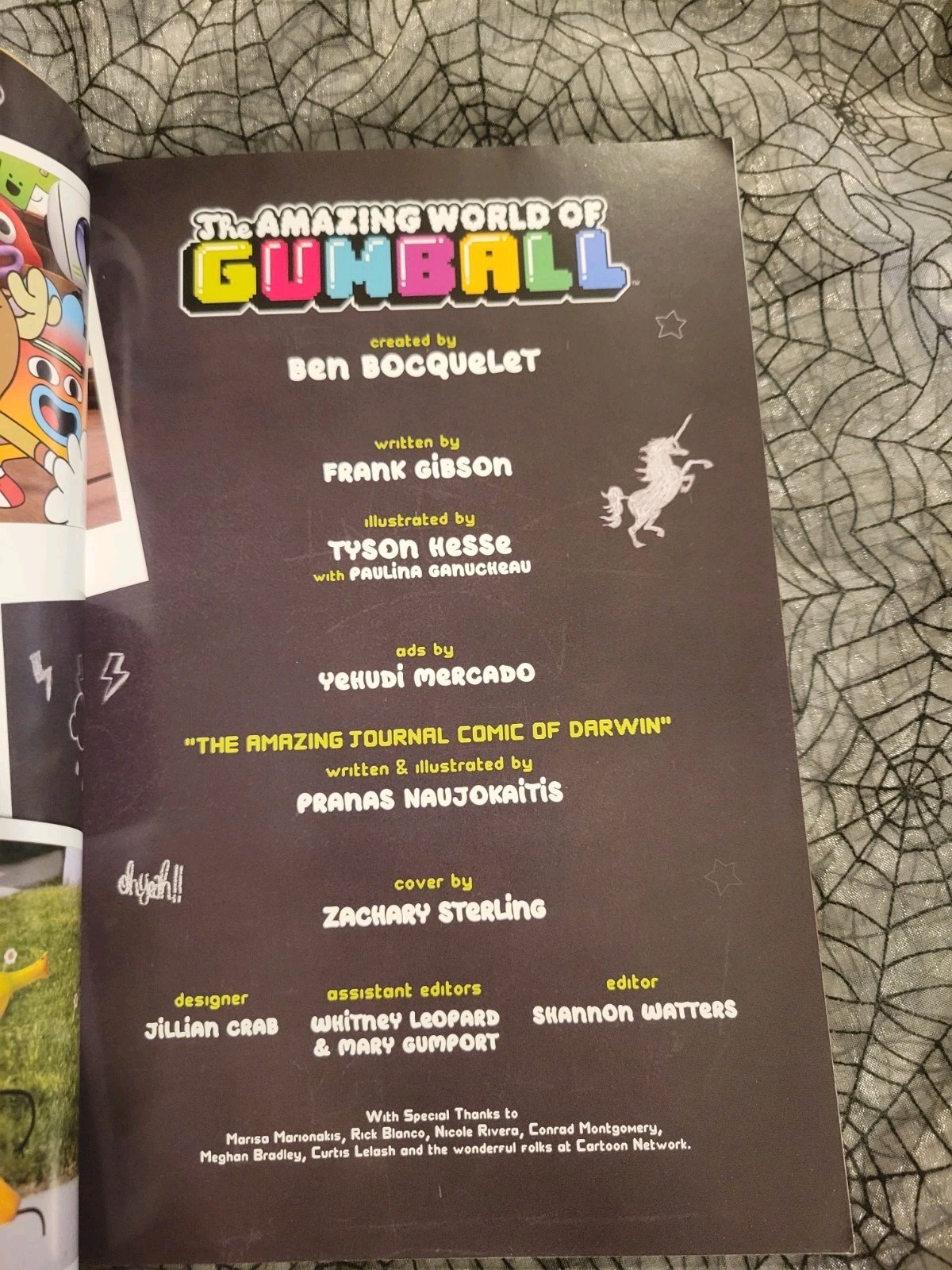 The Amazing World of Gumball Vol. 1 F2015 Kaboom Comics Tpb Collects1-4 Fcbd2016