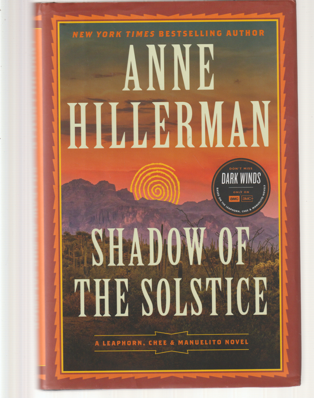 Shadow Of The Solstice HB/DJ 2025 1st Anne Hillerman Dark Winds TV Tie-In