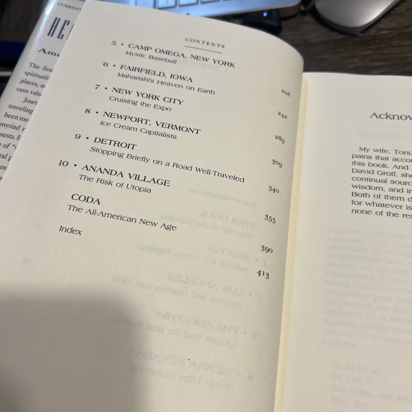 1992 BOOK HEAVEN ON EARTH DISPATCHES FROM AMERICAS SPIRITUAL FRONTIER, D’ANTONIO