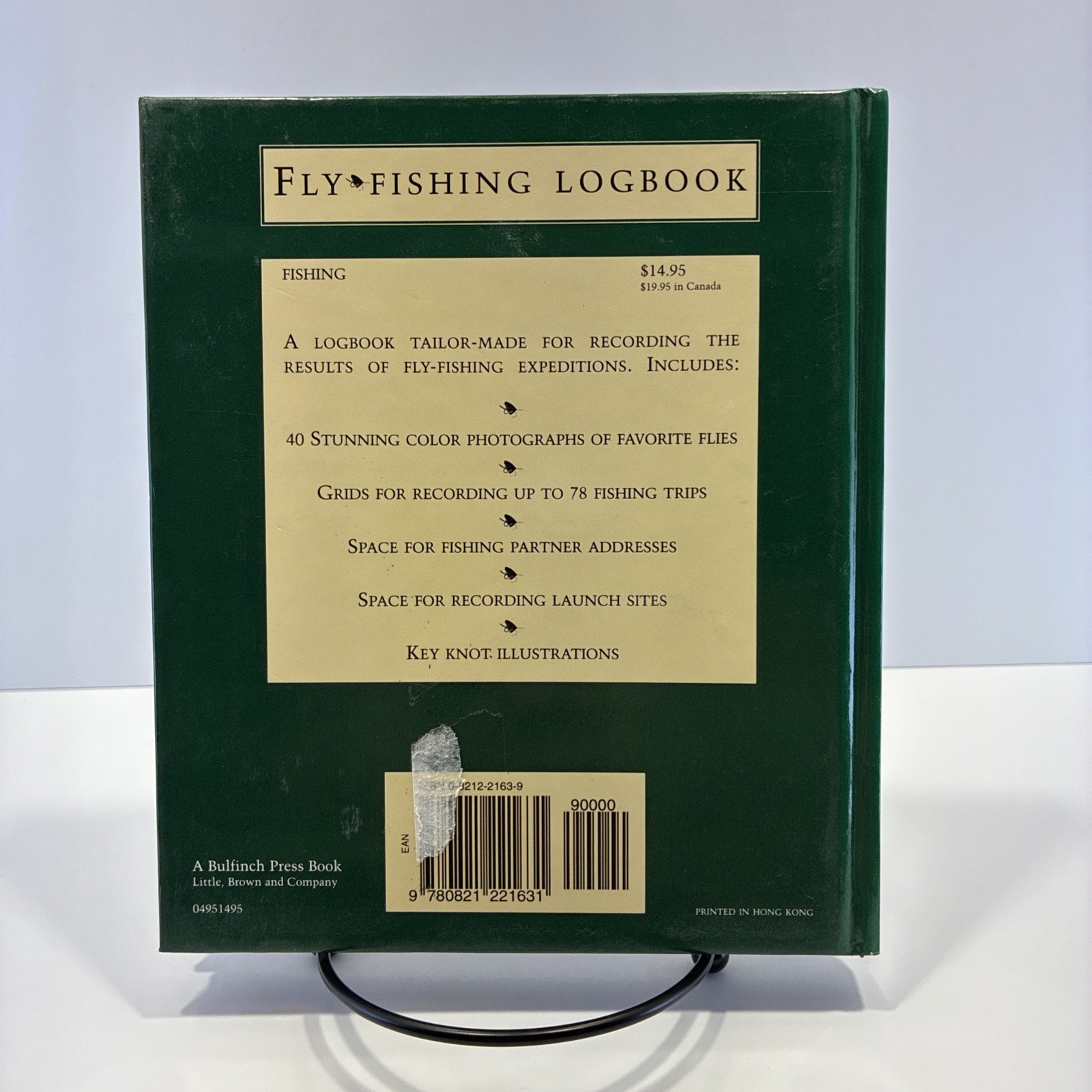 Fly-Fishing Logbook Hardcover F-Stop Fitzgerald Unmarred Pages 112 Pages