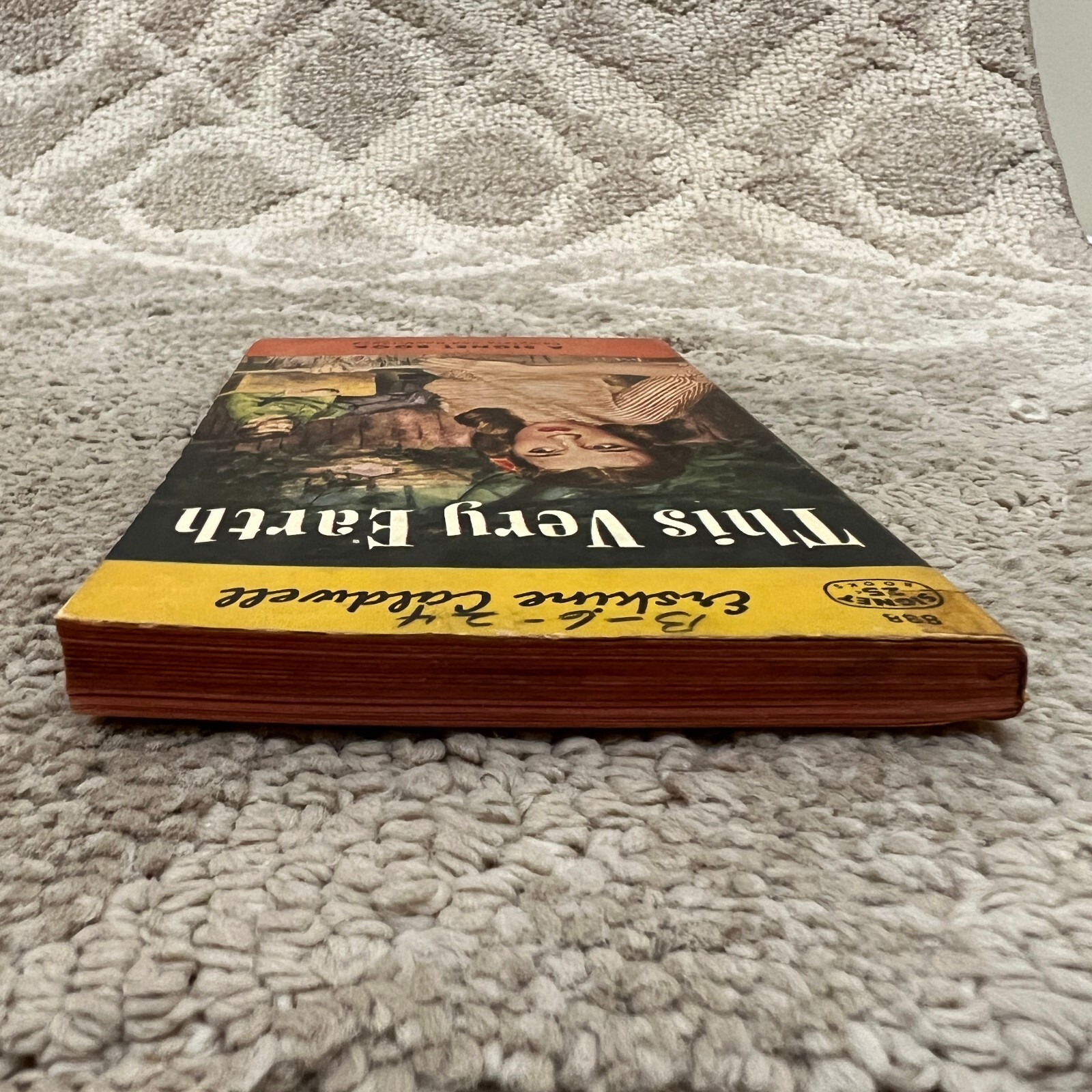 This Very Earth Family Drama Paperback Book by Erskine Caldwell Signet 1953