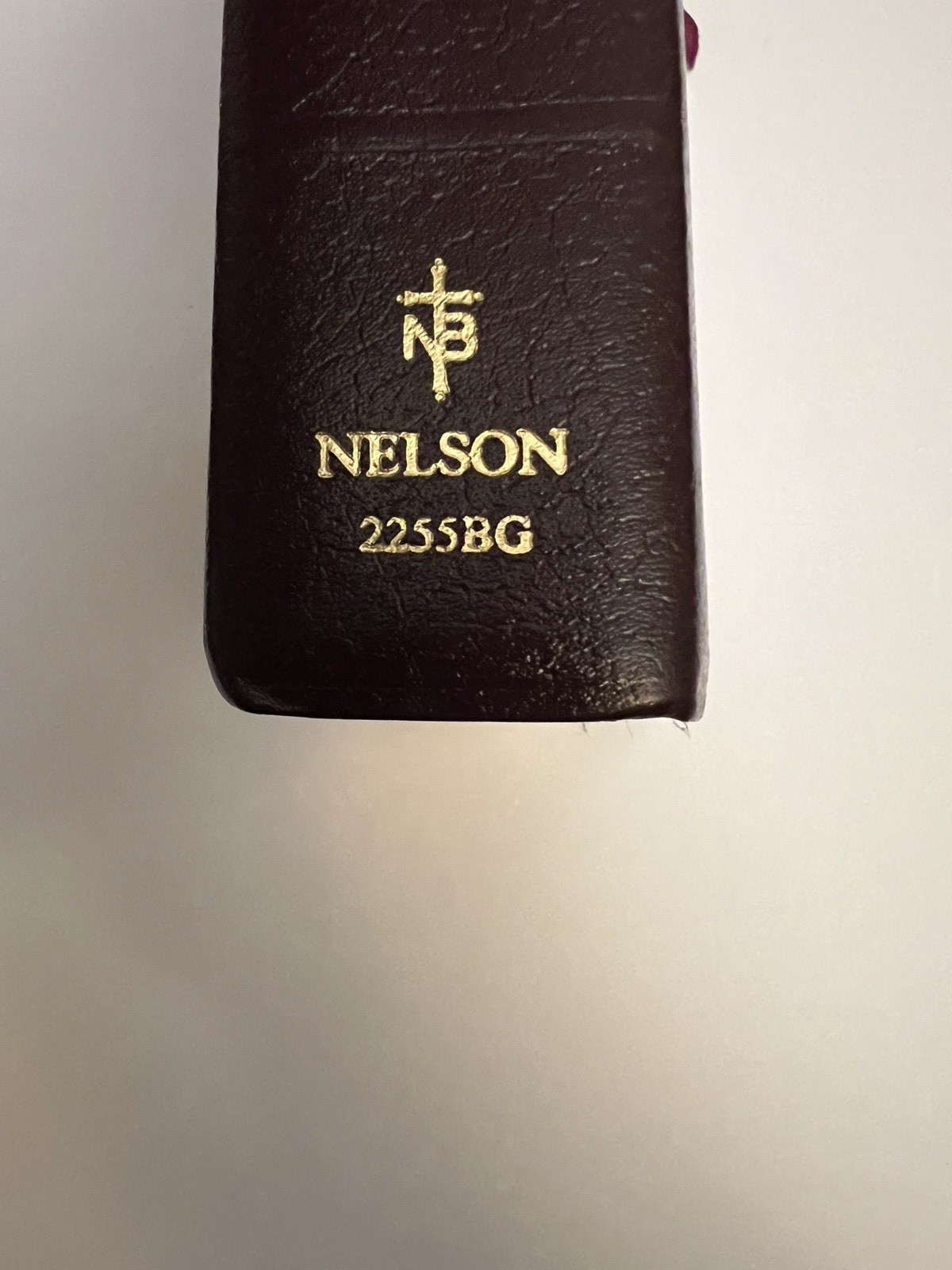 Spirit Filled Life Bible Nelson 2255BG Bonded Leather NKJV Red Letter 1991