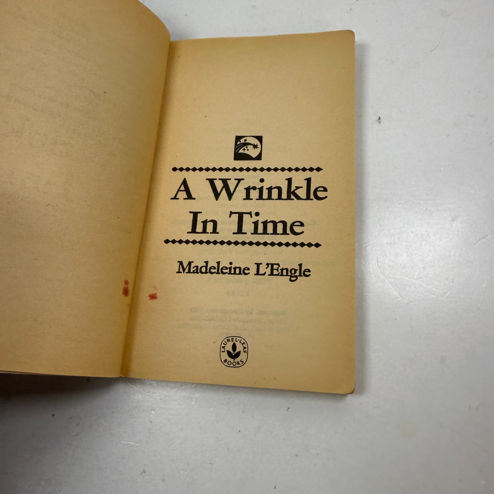 A Wrinkle in Time by Madeleine L’Engle 1976 Vintage Paperback Stranger Things