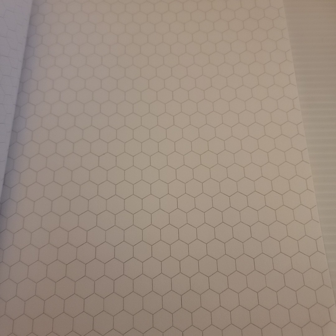 Organic Chemistry Hexagonal Graph Paper Notebook – 110 Pages Premium Blue Edi…