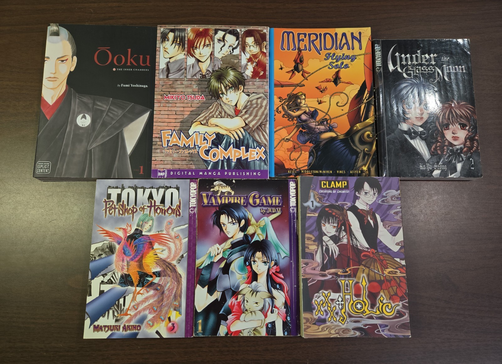 Huge Variety Manga Lot of 69 Books Host Club, Wild Ones, Fantamir, DN Angel