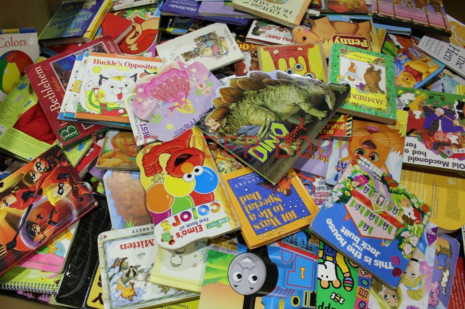 Lot of 20 Board Books for Toddlers Assorted Bedtime Stories Library Fun