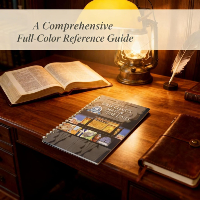 Rose Book of Bible Charts Maps & Time Lines 10th Anniversary Study Reference US
