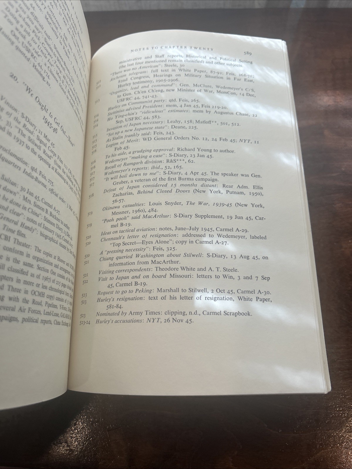 Barbara W. Tuchman Stilwell & American Experience in China 1911-45 HC 1971 1st