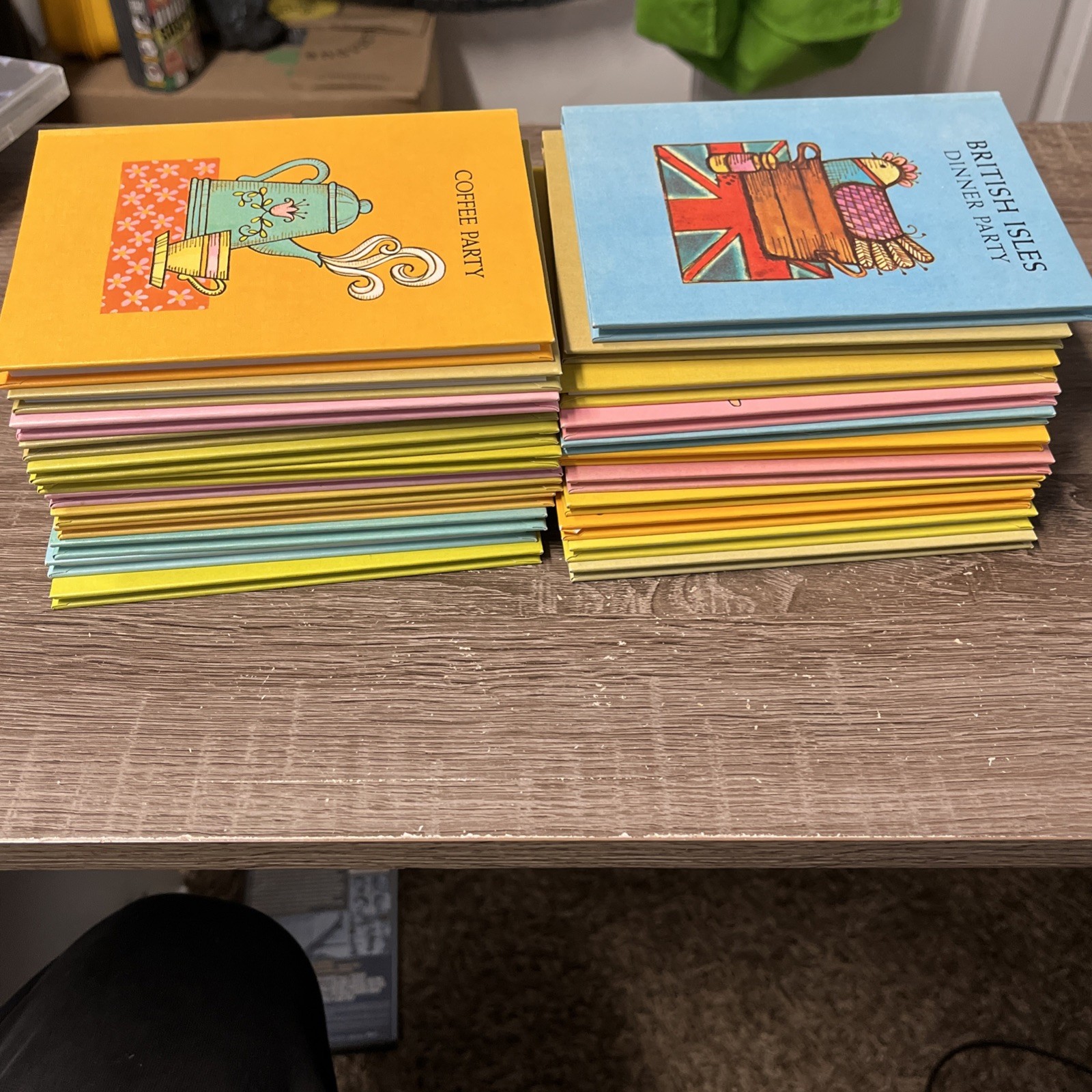 Lot of 23 Kaufman International Dinner party series Buzza Books 1971