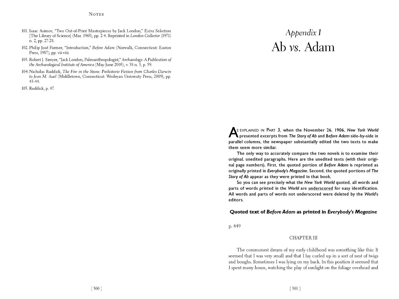 Brand new unread copy JACK LONDON’S BEFORE ADAM BATTLES “It’s a stunner.”
