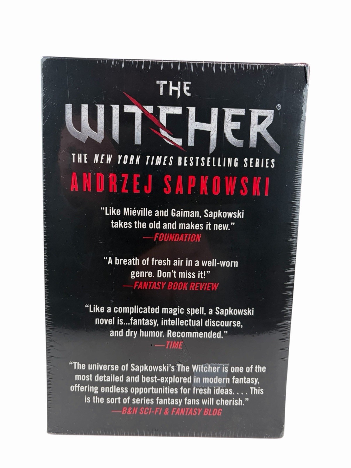 The Witcher Boxed Set: Blood of Elves~the Time of Contempt~Sapkowski~NEW SEALED