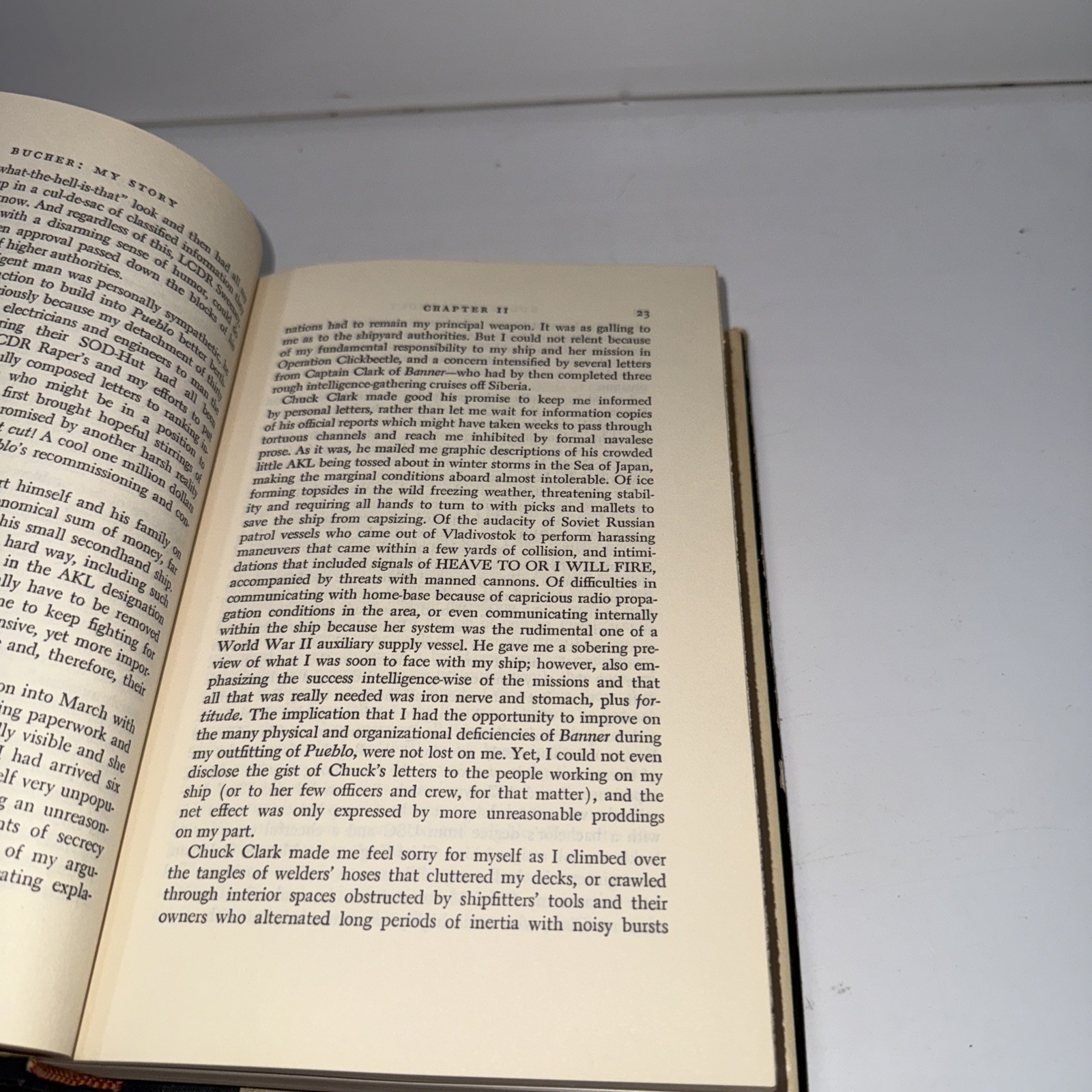 Bucher: My Story by Commander Lloyd M. Bucher, USN, Captain USS Pueblo