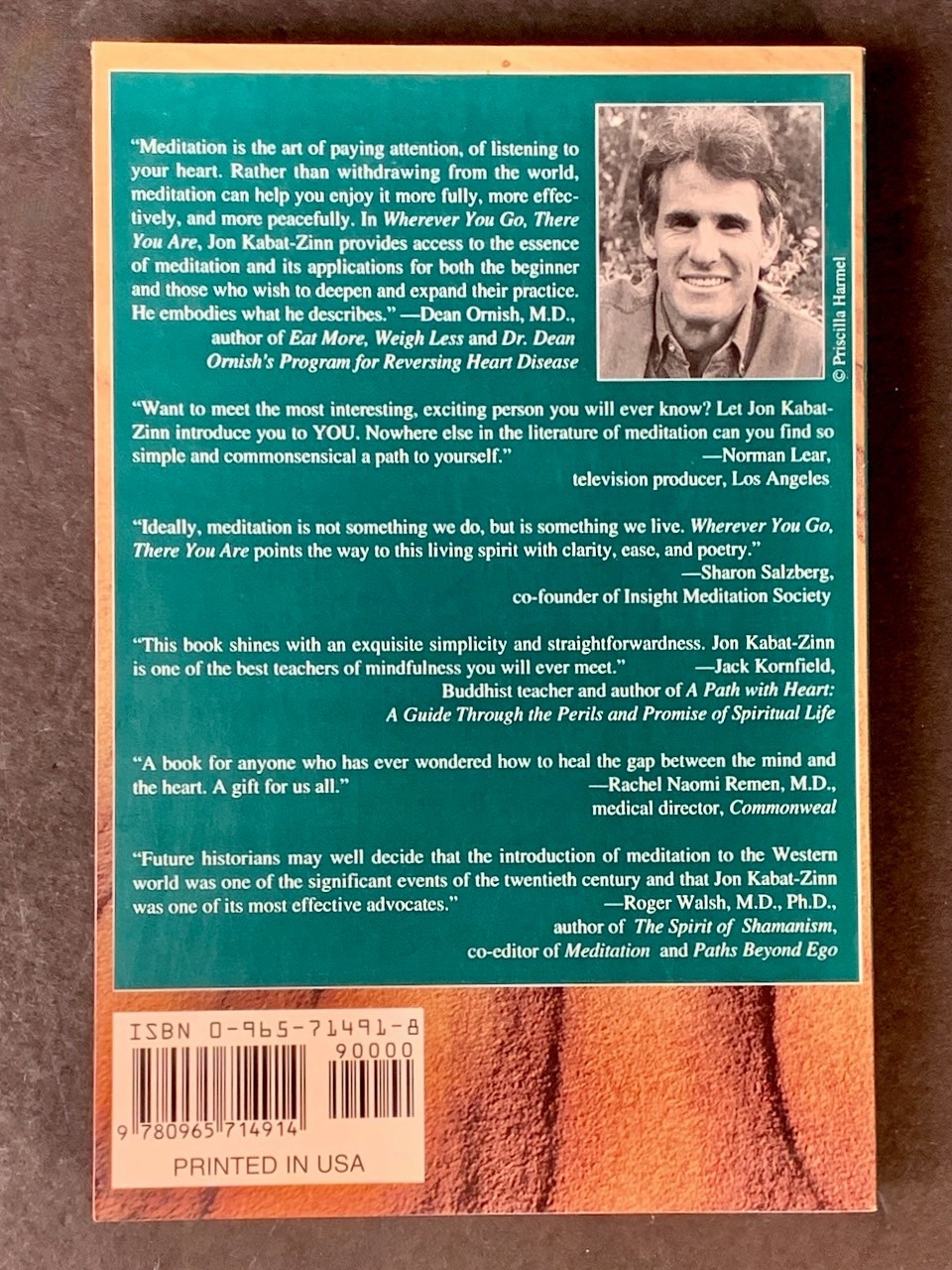 Mindfulness Meditation – Lot of 4 – Jon Kabat-Zinn, “Buddha’ Brain” – Softcover