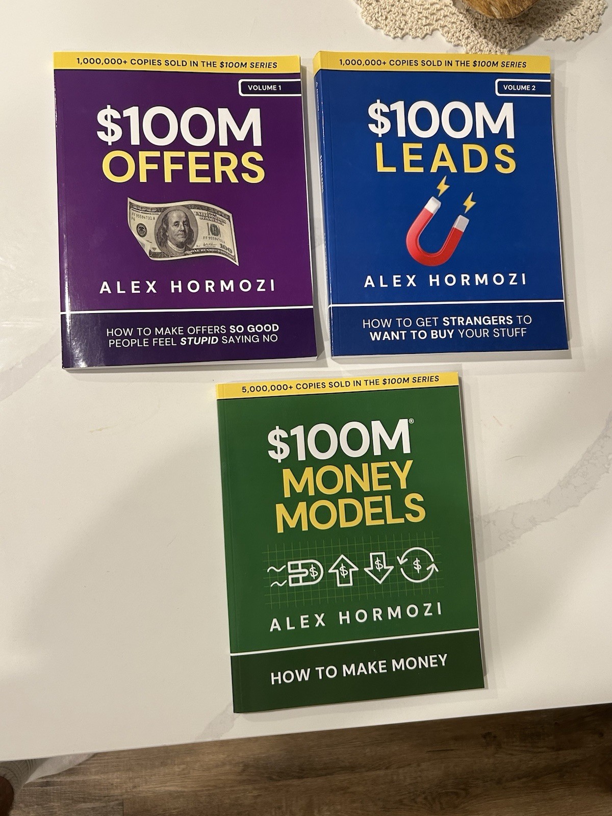 $100M Series by Alex Hormozi, Paperback Business Entrepreneurship Book Set