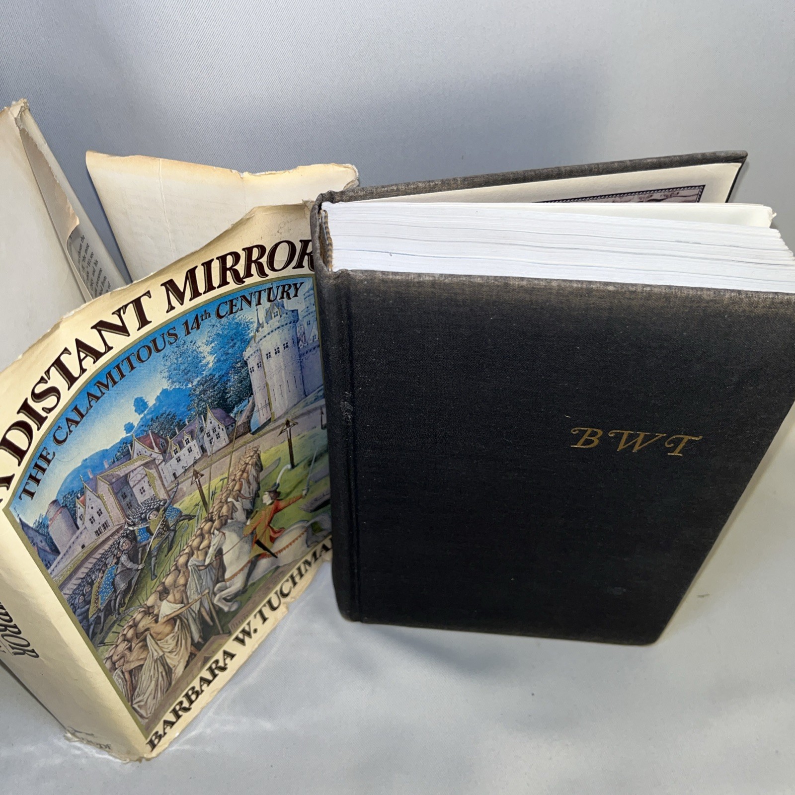 A Distant Mirror by Barbara W. Tuchman Illustrated Hardcover Vtg Book 1978