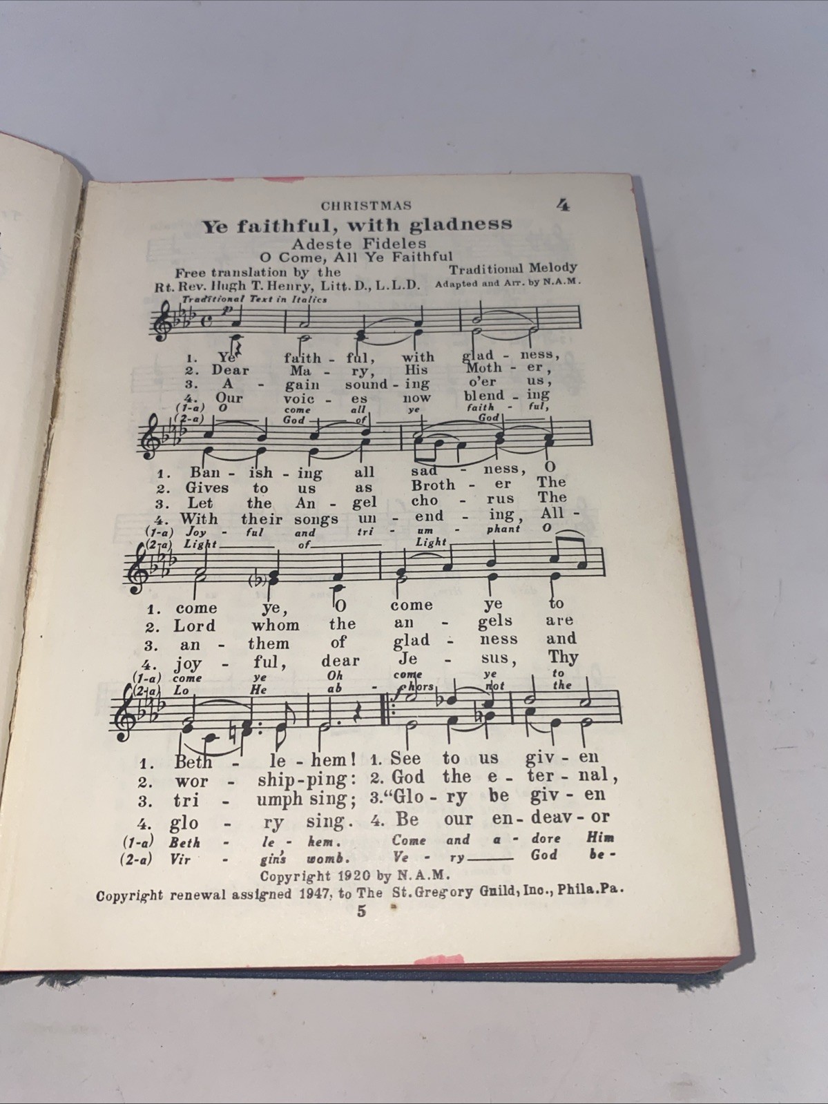 The St. Gregory Hymnal and Catholic Choir Book, Singers’ Edition, Melody Edi…