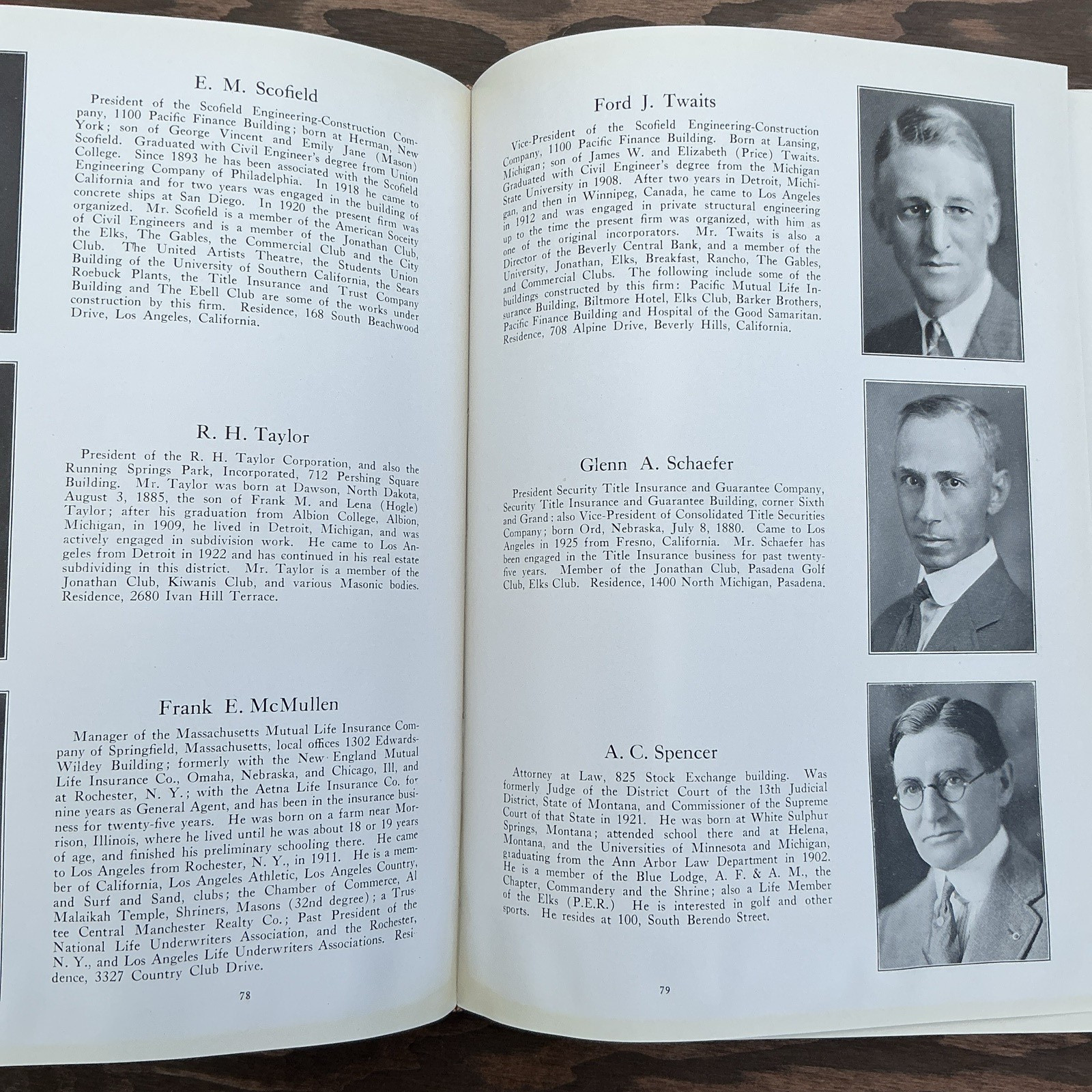 Who’s Who in Los Angeles 1926-27 Women & Men in LA, Roaring 20s Los Angeles Hist