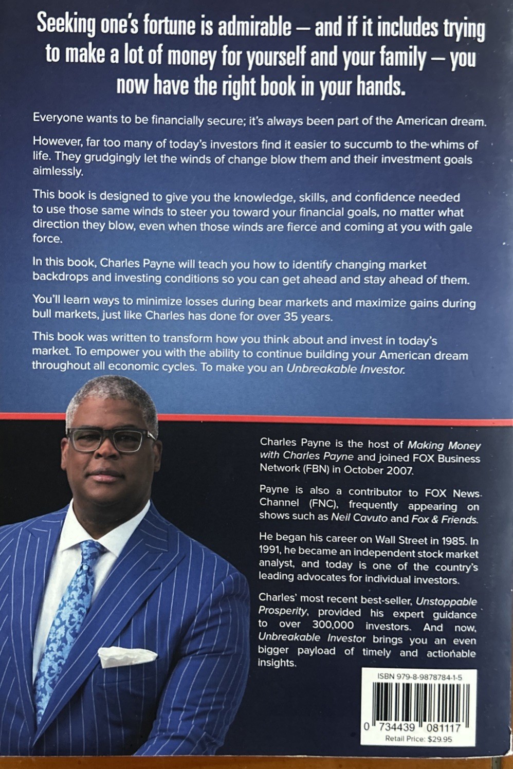 Unbreakable Investor: Build the American Dream in Any Economic – Charles Payne