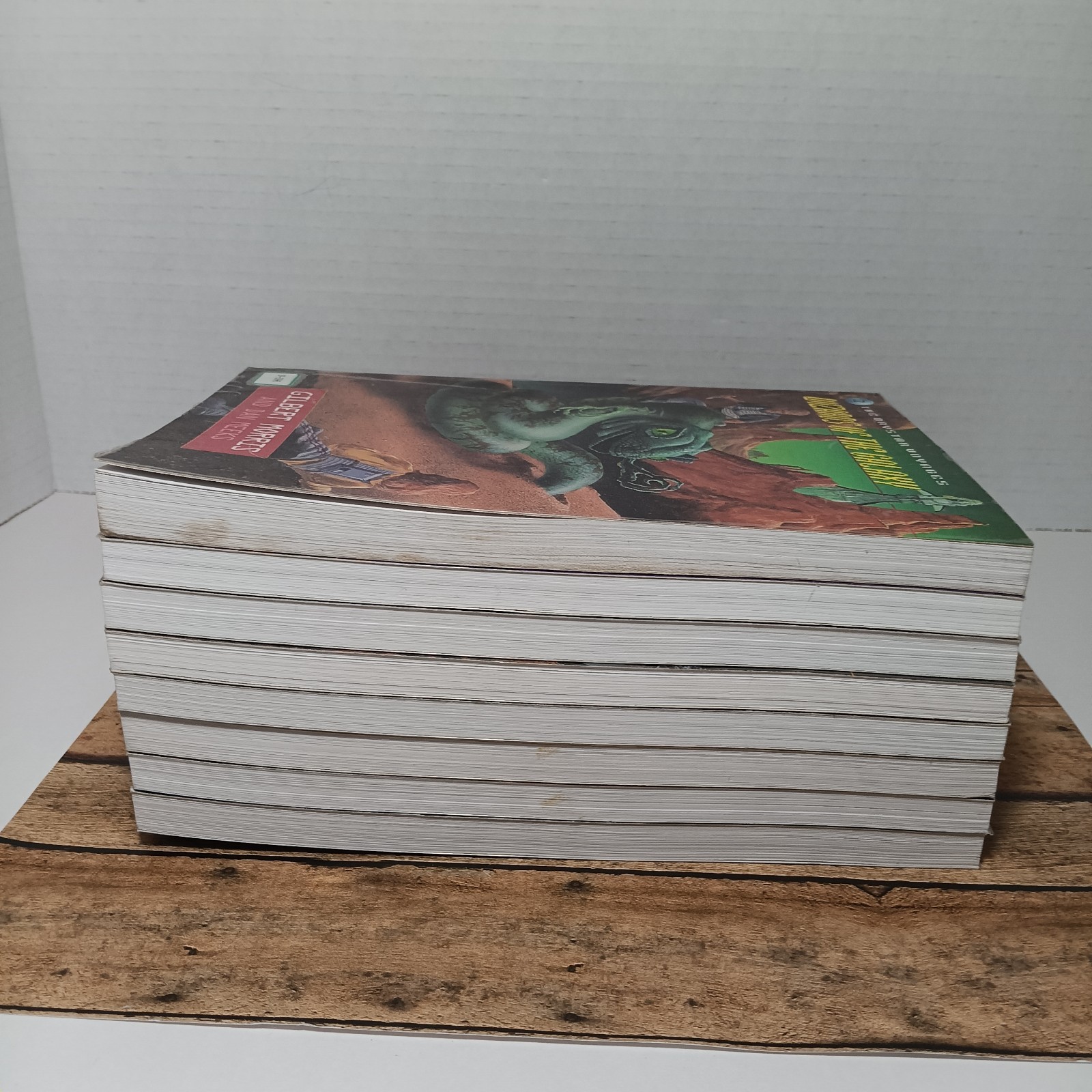 Daystar Voyages Books Lot 8 Gilbert Morris Meeks 2 4 5 6 7 8 9 10 1998 Ex Libris