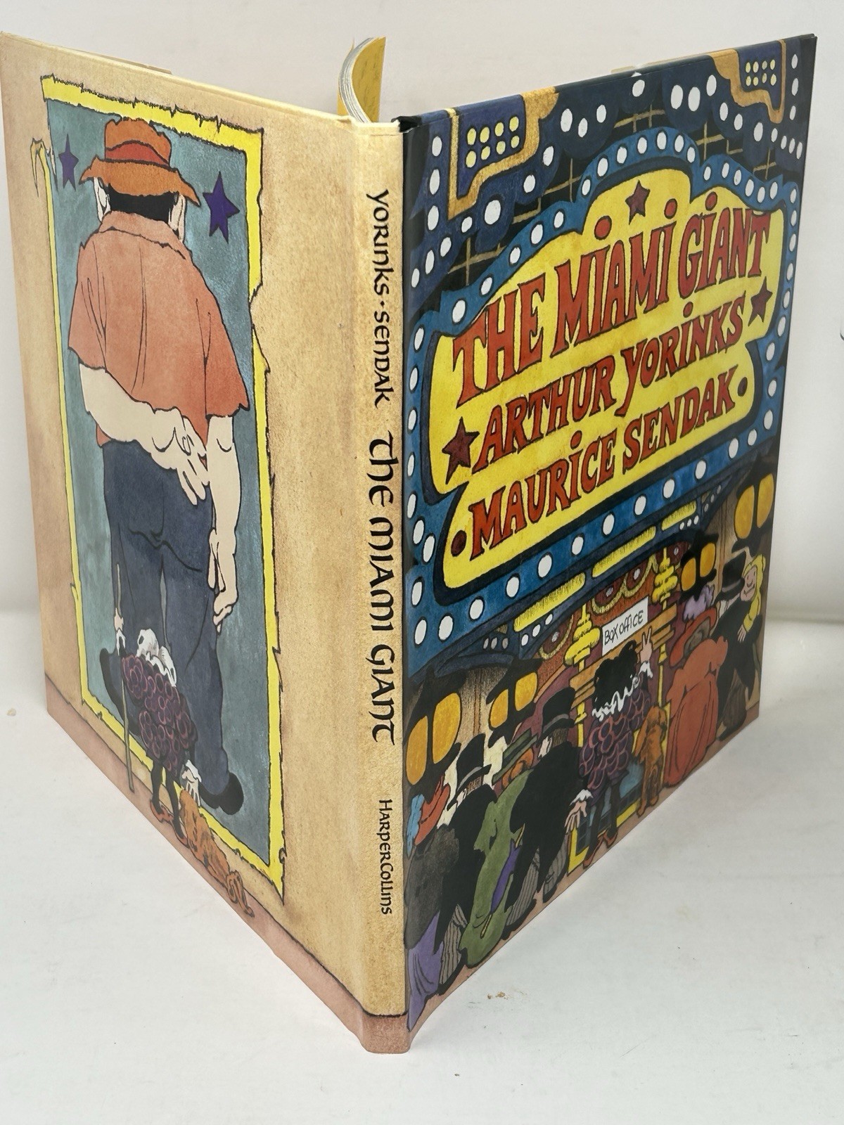 THE MIAMI GIANT by Arthur Yorinks & Maurice Sendak 1st Ed HC DJ 1995 vTG