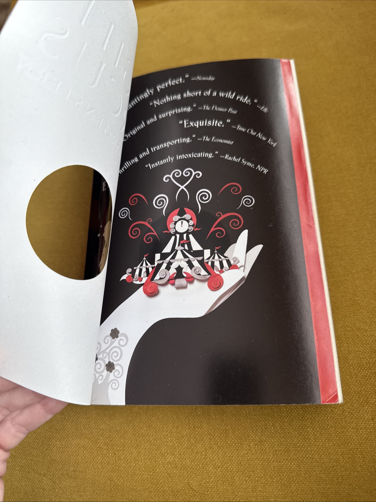 Night Circus : A Novel by Erin Morgenstern (2012, Trade Paperback)