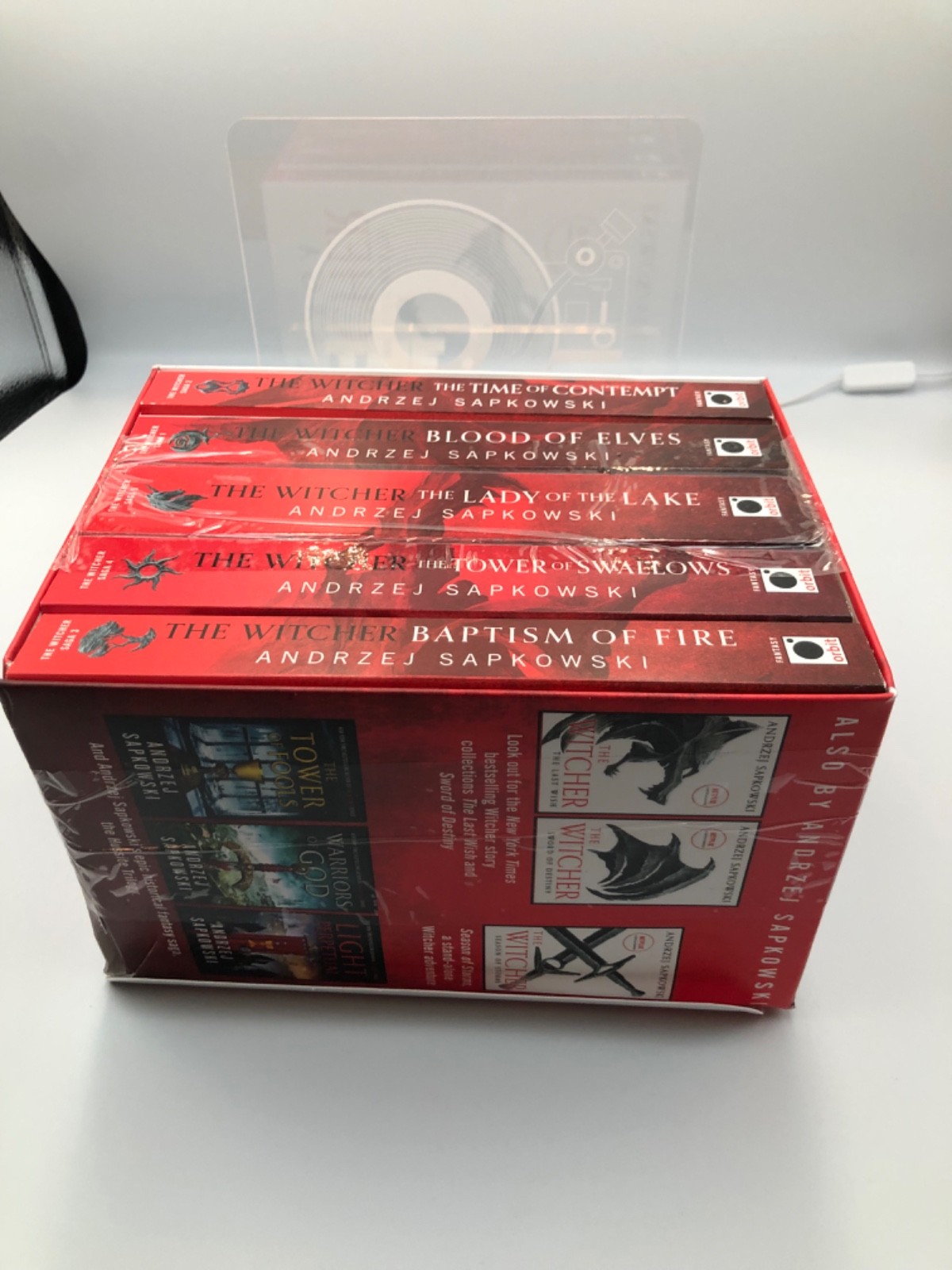 The Witcher Boxed Set 2024 by Andrzej Sapkowski NEW Paperback_Boxset