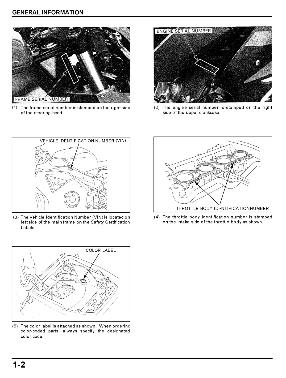 HONDA CBR954RR Service Manual 2002 – BOUND – COVERS – XL FOLDOUT PAGES