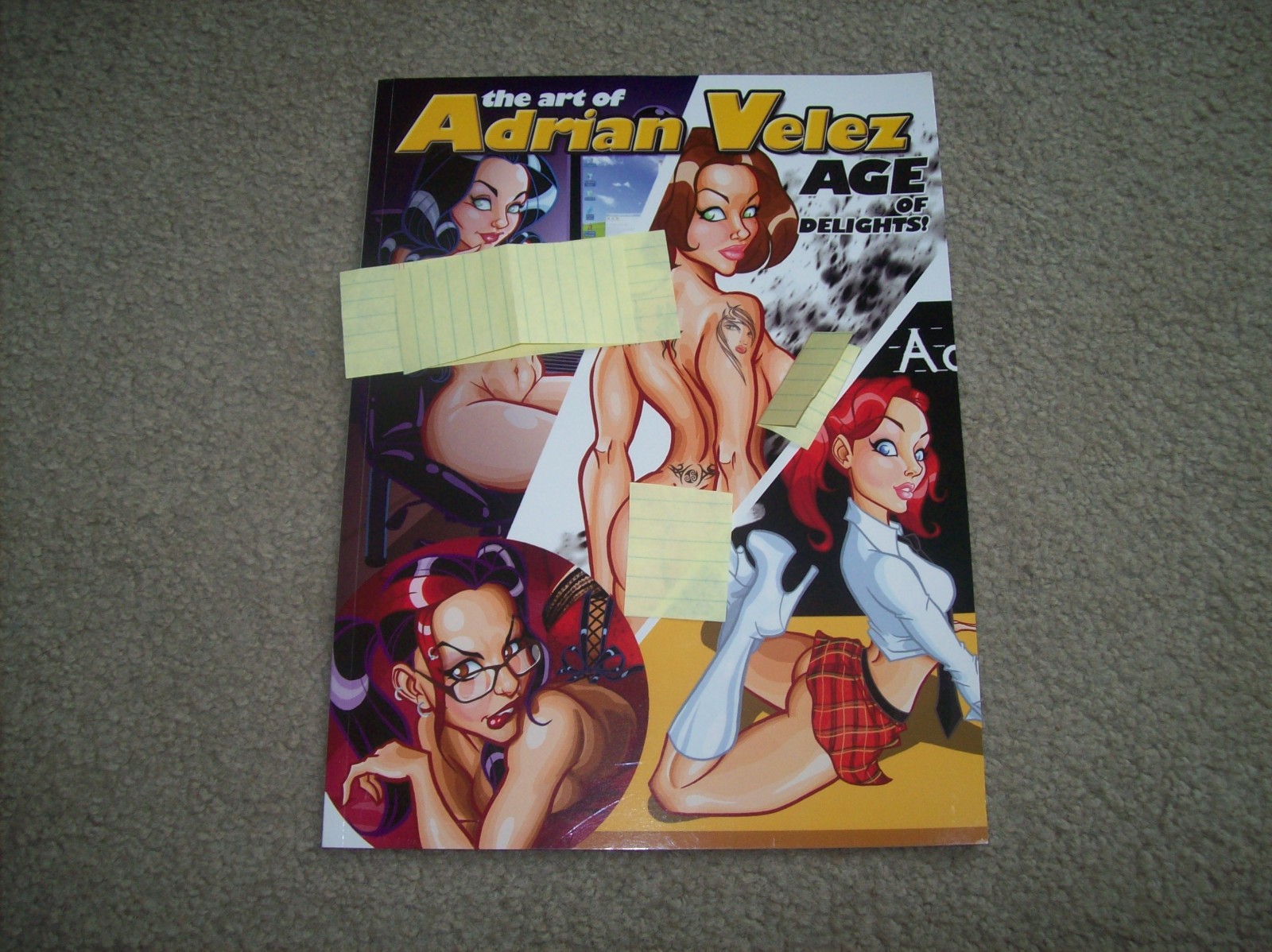 Art of Adrian Velez : Age of Delights!, Paperback 2010 S.Q. Productions