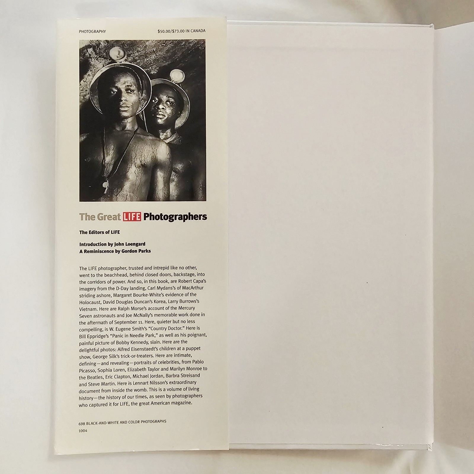 The Great LIFE Photographers 2004 First Edition Hardcover Photo Book | 608 Pages