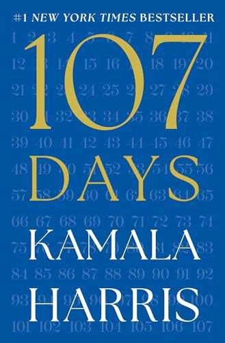 107 Days – Hardcover, by Harris Kamala – Very Good u