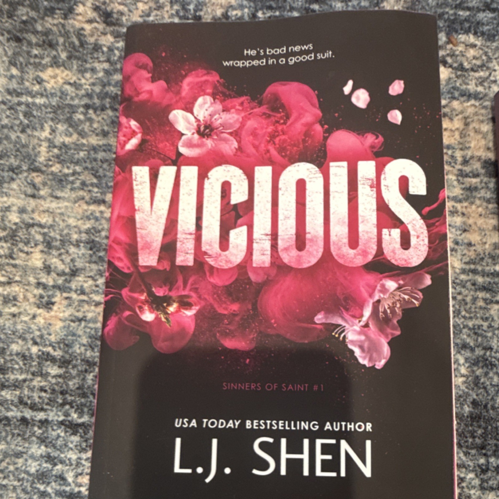 L.J. Shen Vicious Sinners of Saint #1 Paperback Romance Young Adult Bloom Books