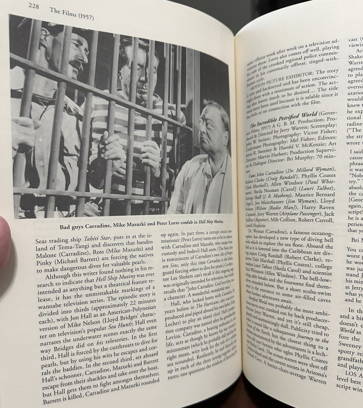 John Carradine: The Films by Tom Weaver New Hardcover Book 396 Pages