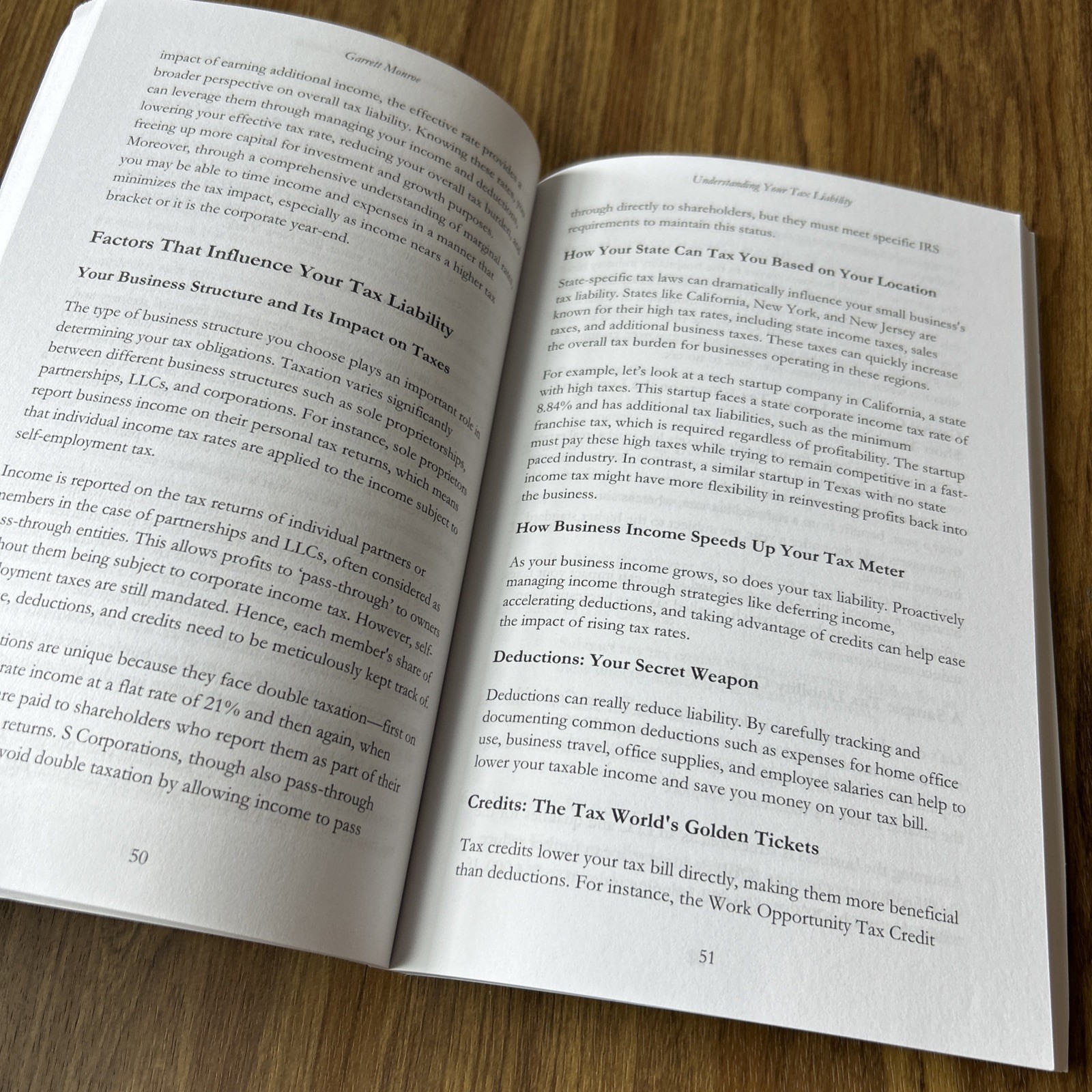 The Only Book You’ll Ever Need on Small Business Taxes Secrets by Garrett Monroe