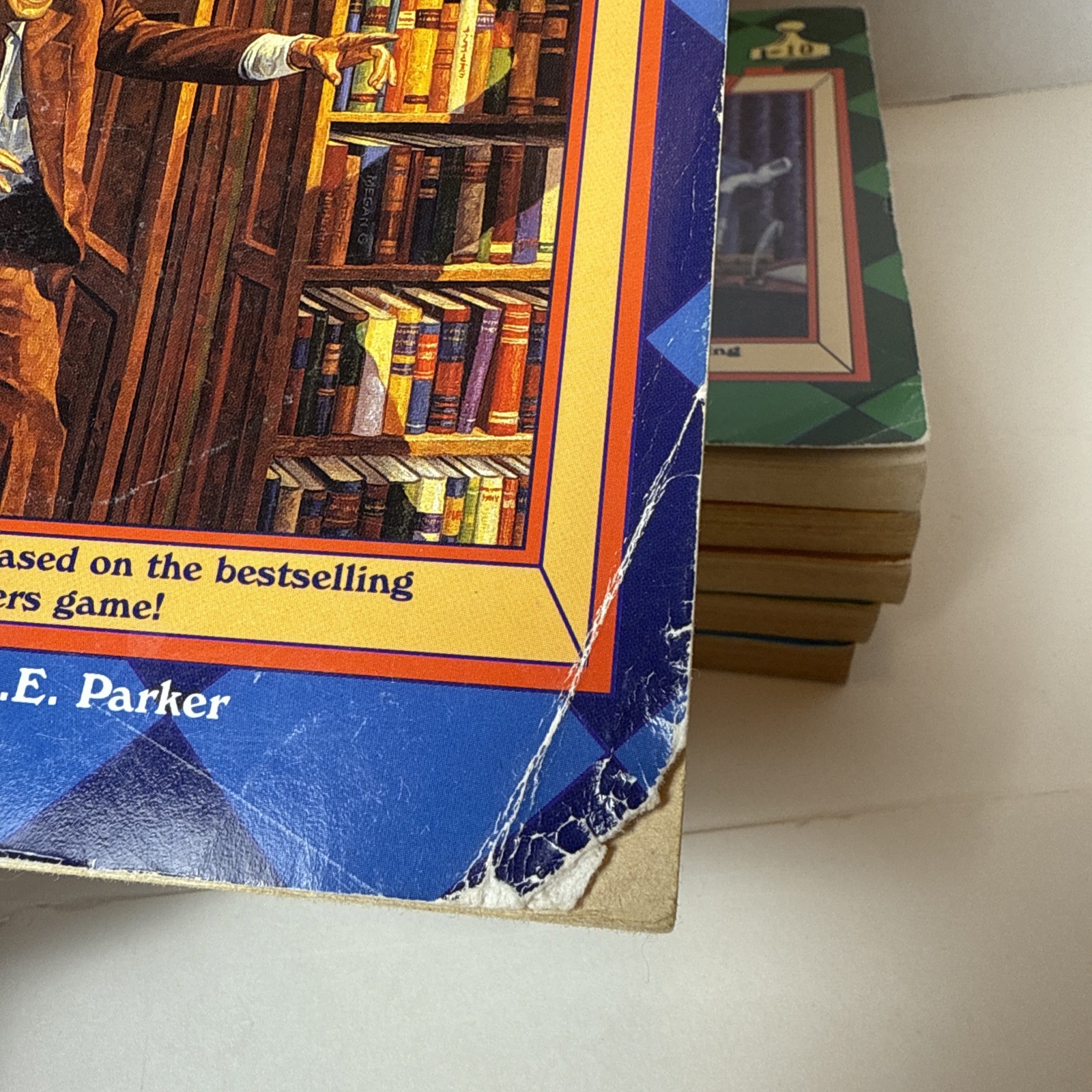 Lot of 9 Vtg. CLUE (1,3,4,8,10) & CLUE Jr. (1,3,5,6) A.E Parker Books 1990s