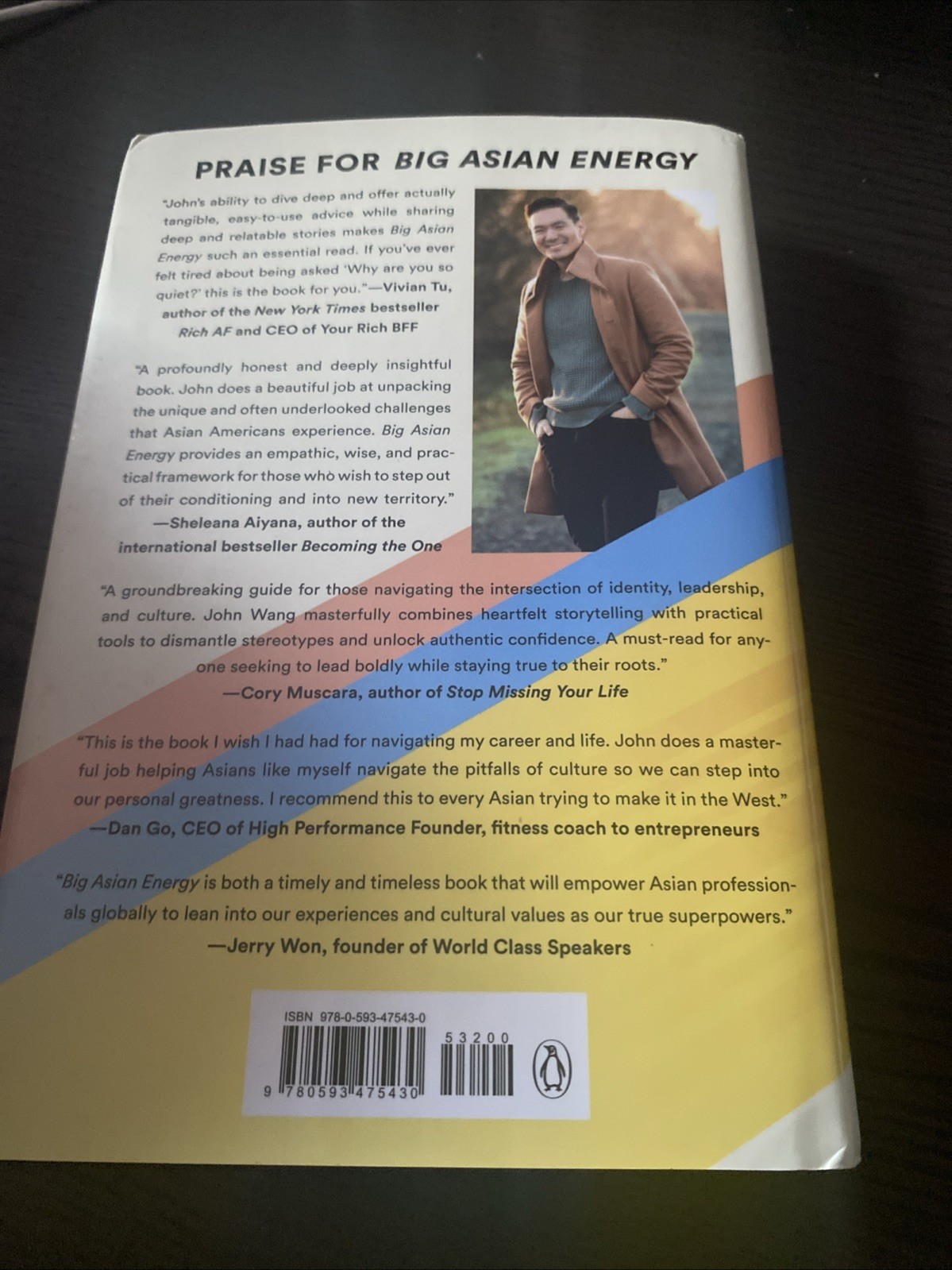 John Wang Big Asian Energy (Hardback)