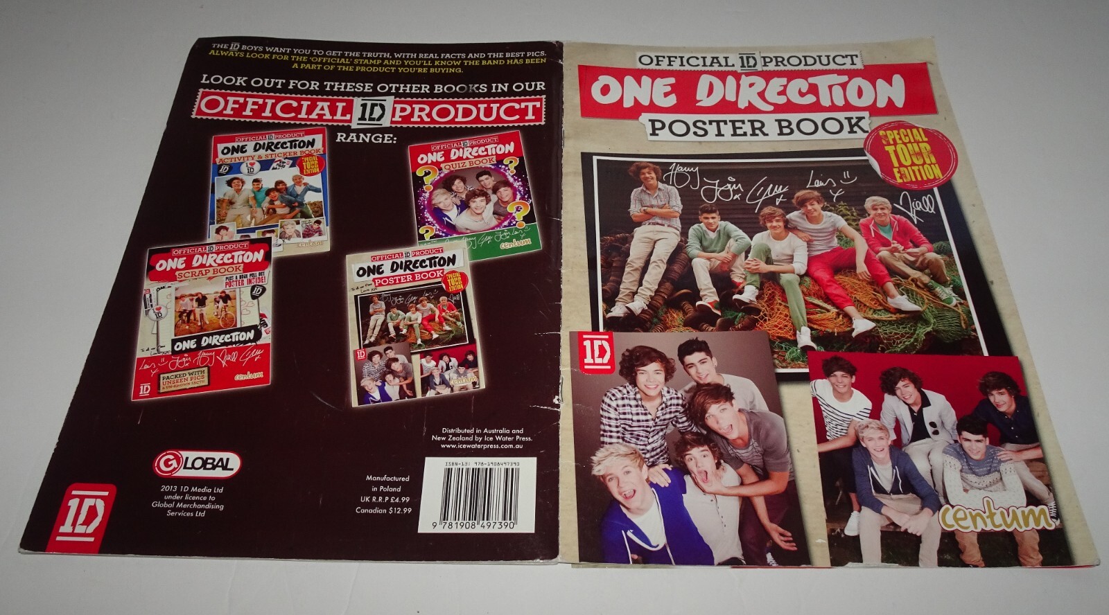 The Official One Direction Special Tour Edition Poster Book LIAM PAYNE R.I.P