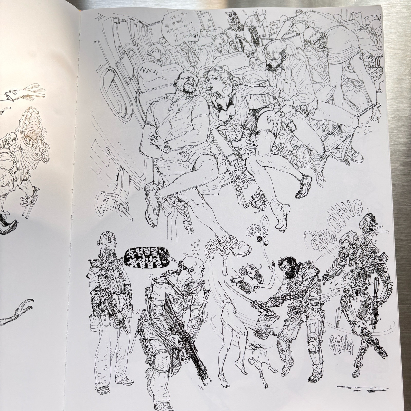 Kim Jung Gi Omphalos 2015 Sketch Book Center Of The World Sealed