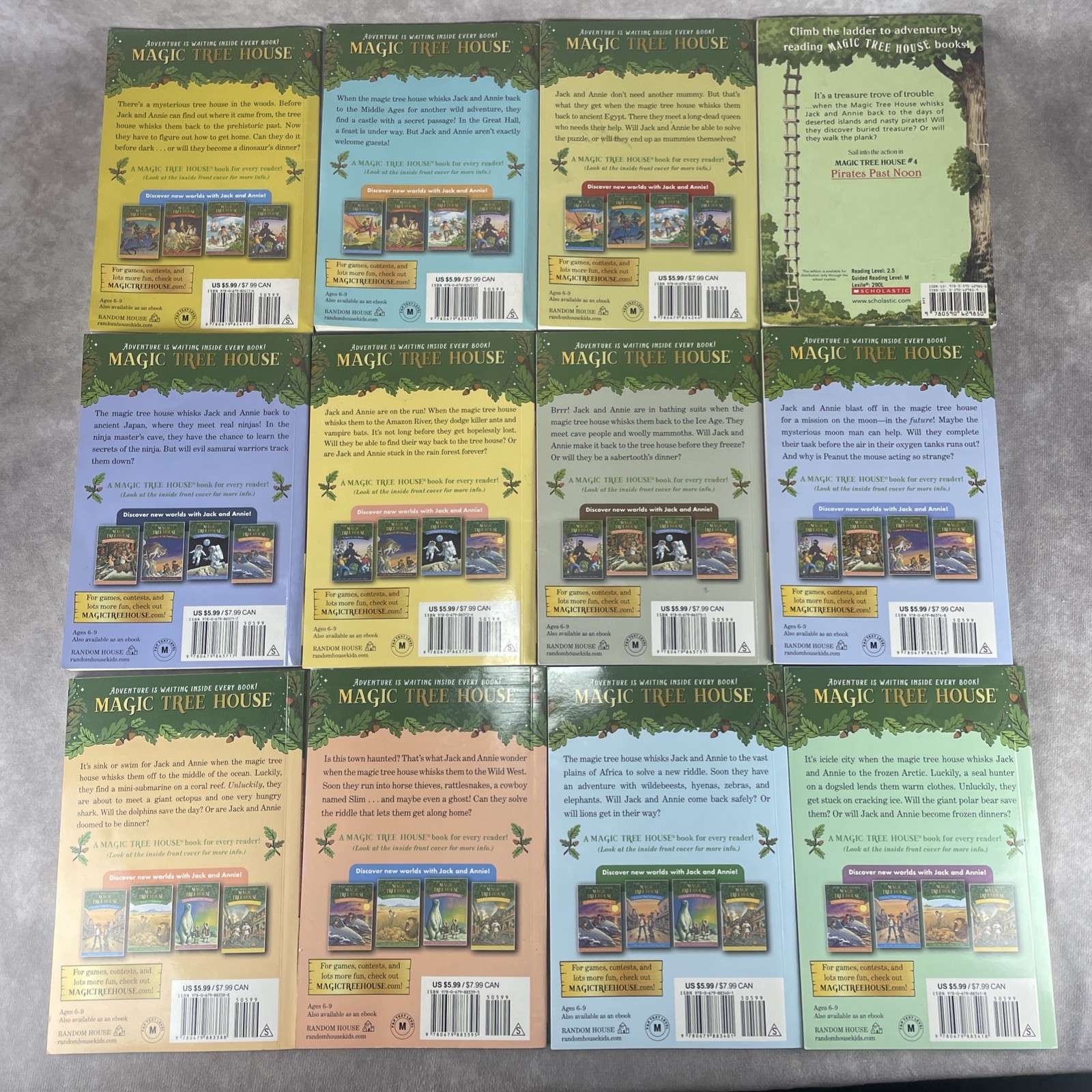 Magic Tree House 1–28 Box Set – Complete 28-Book Collection
