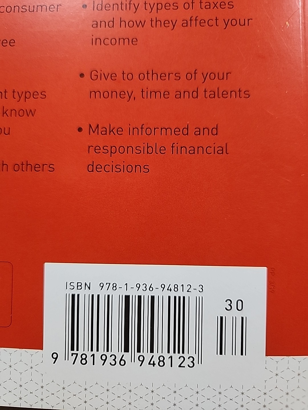 FOUNDATIONS IN PERSONAL FINANCE High School Edition Workbook Dave Ramsey New