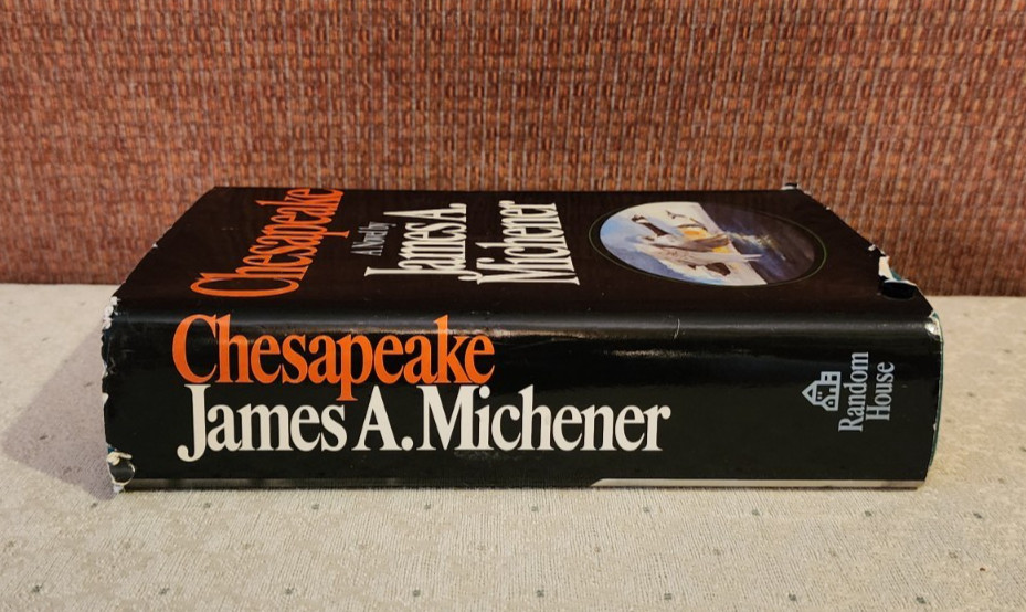 Chesapeake by James A. Michener Hardcover w/Dust Jacket 1978 SIGNED!