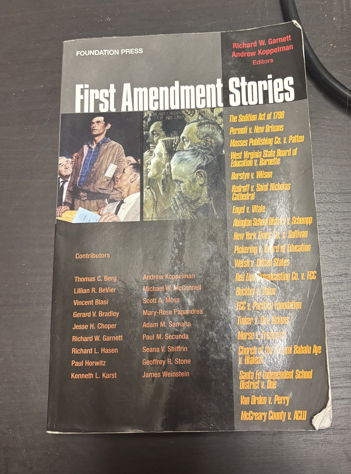 First Amendment Stories (Law Stories)