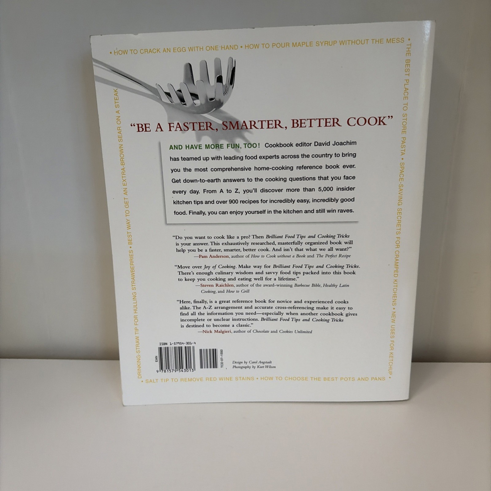 Brilliant Food Tips And Cooking Tricks By David Joachim, Cookbook