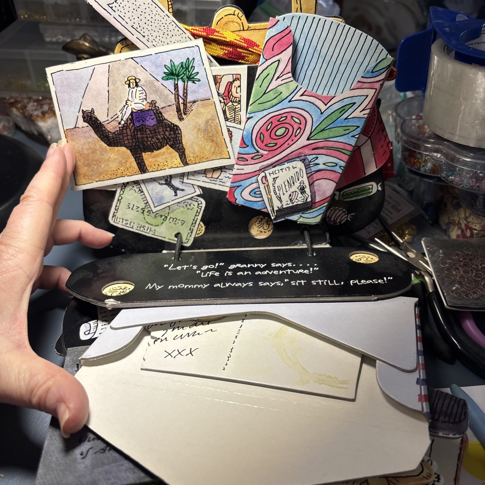 My Granny’s Purse Interactive Board Book by P.H. Hanson Workman Publishing