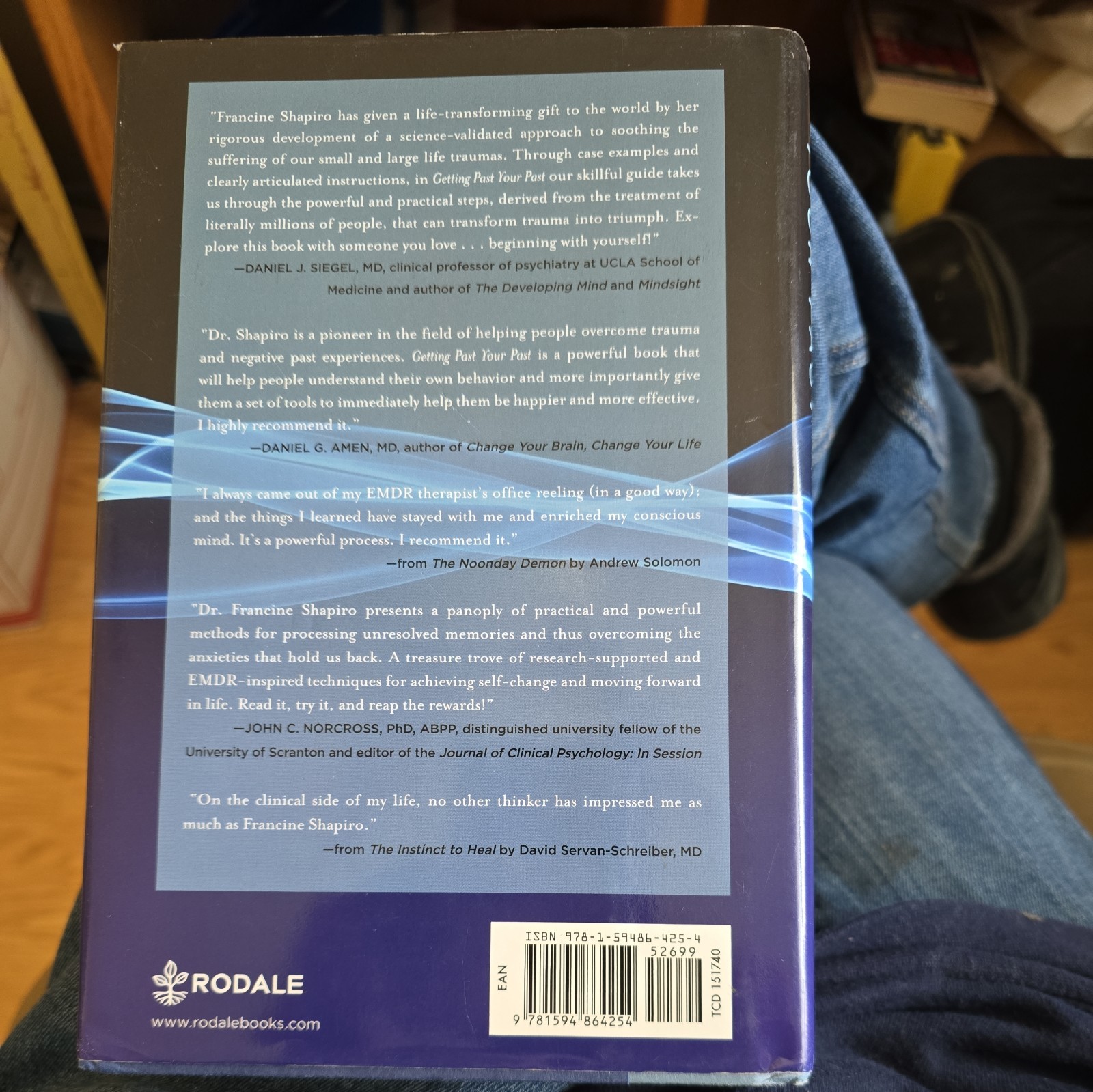 Francine Shapiro Getting Past Your Past Hardcover Self-Help EMDR Therapy Rodale