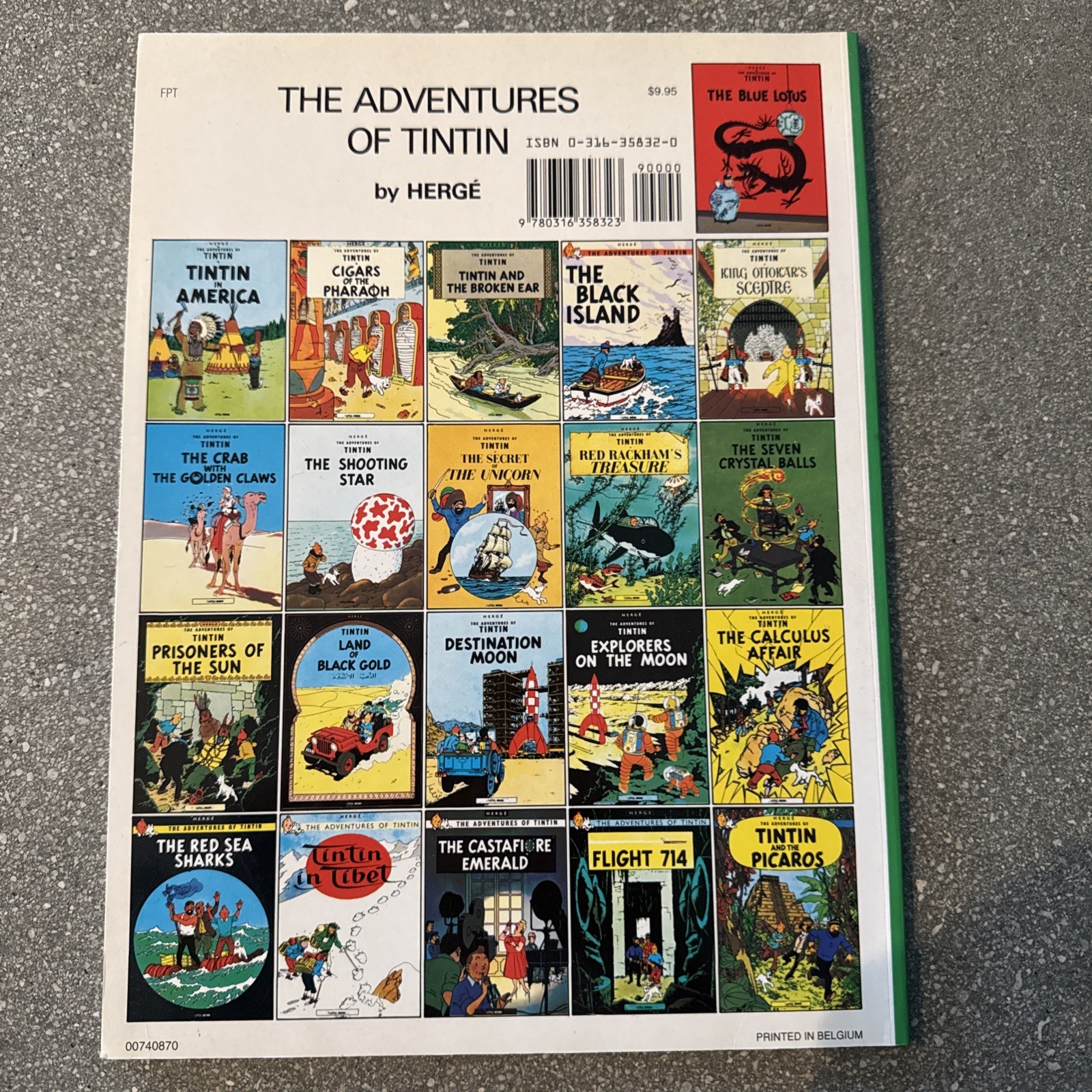 The Adventures Of Tintin: The Secret of the Unicorn Herge Paperback