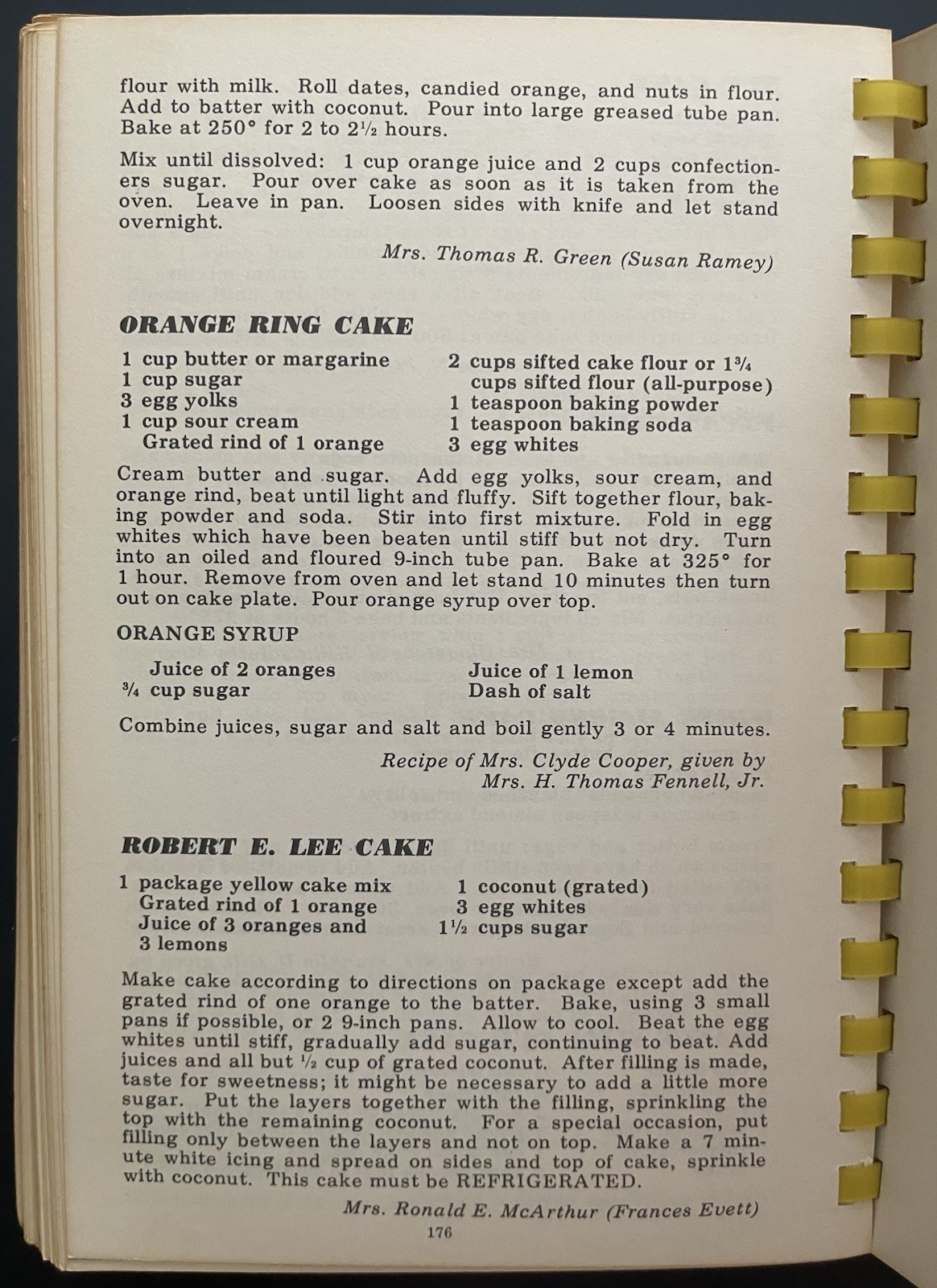 1976 PORTSMOUTH SERVICE LEAGUE COOKBOOK THE ESSENCE OF PORTSMOUTH, VA, 247 PAGES