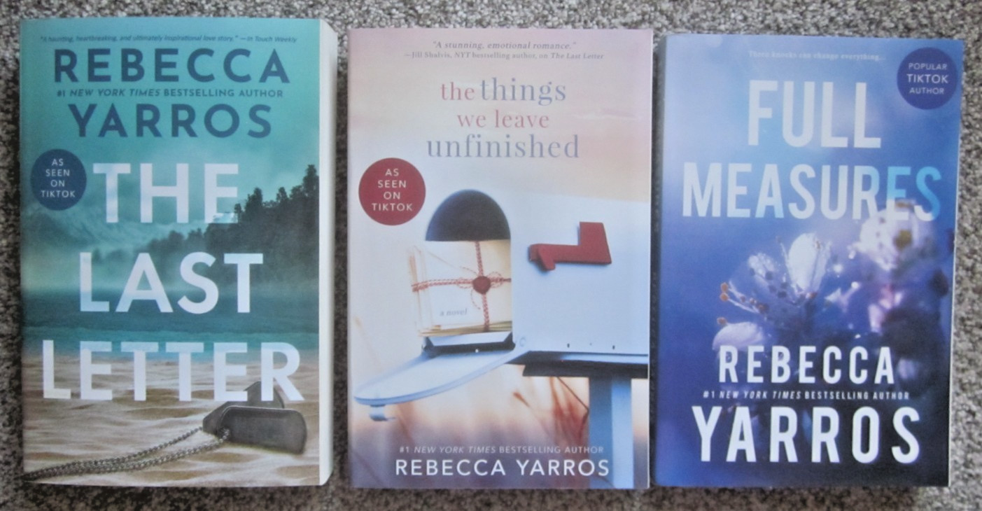 REBECCA YARROS / 3 SC / 2019-2023 / CONTEMPORARY ROMANCE