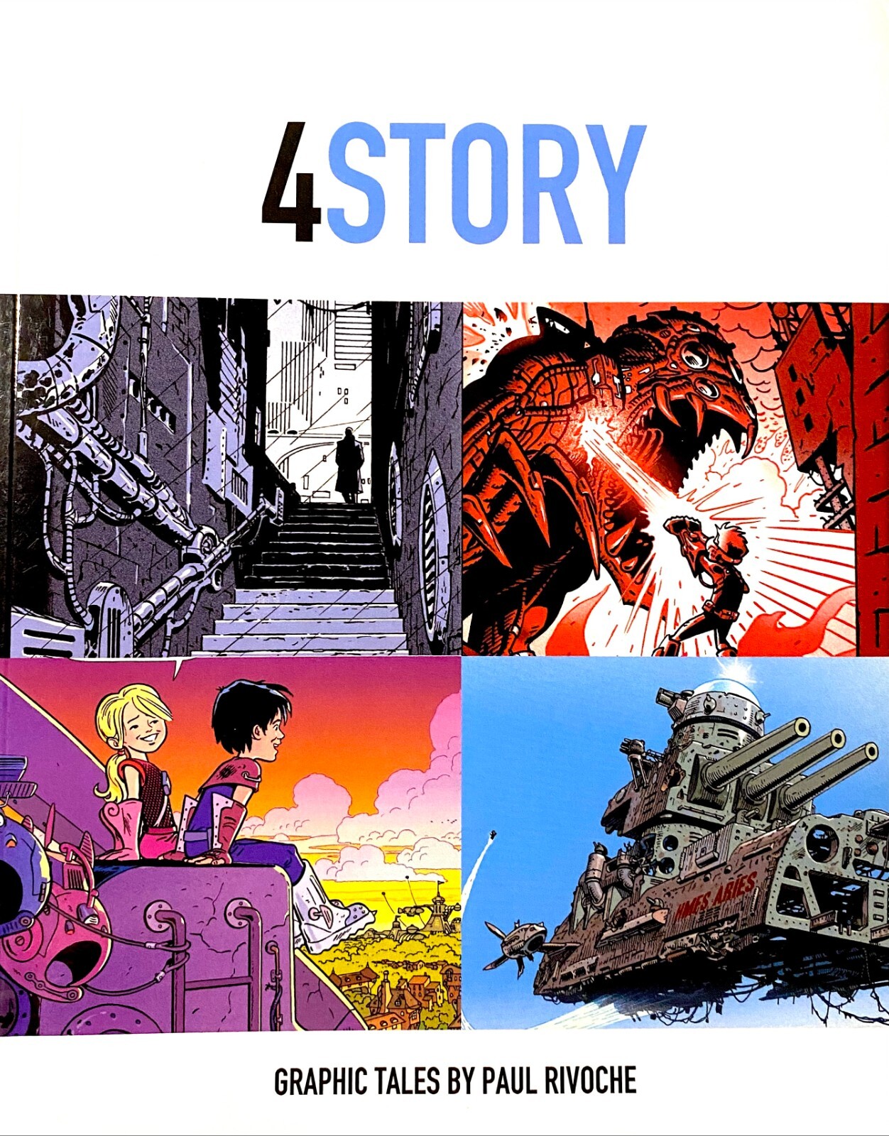 4STORY — ALL AGES graphic story collection by ROCKETFICTION | Paul Rivoche!